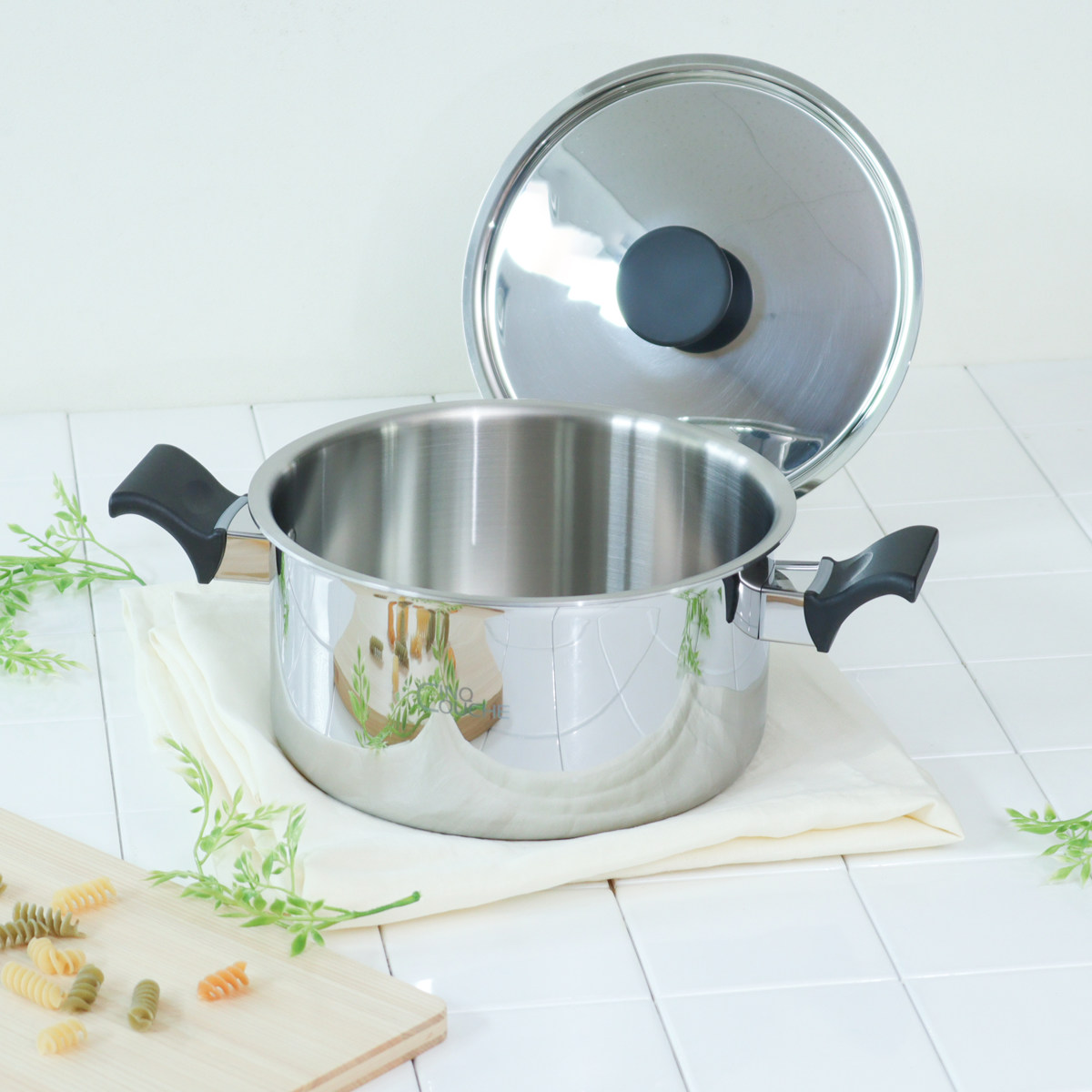 ウルシヤマ金属工業 蒸し器 2段 24cm IH対応 サンク・クーシュ UMIC