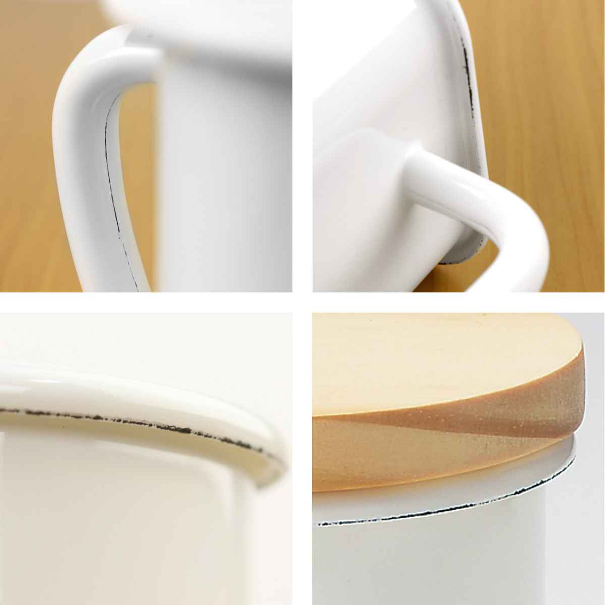 タマハシ 保存容器 750ml オサムグッズ ホーローキャニスター 木蓋