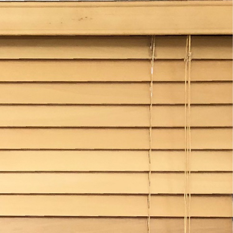 ブラインドカーテン ブラインド 木製 ウッドブラインド 木 紐 安い 遮光 既成サイズ スラット幅 35mm (幅110cm×高さ150cm) かんたん取付 1年間の製品保証付き｜livingworks｜03