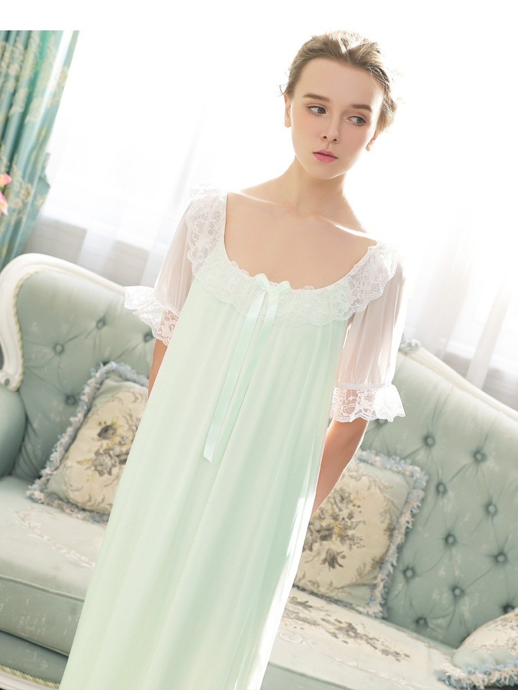 ネグリジェ 夏用 姫 ネグリジェ ワンピース レース ロングネグリジェ シースルー 可愛い ルームウェア パジャマ レディース 大人可愛い オシャレ Lpa041 1 Lizstore 通販 Yahoo ショッピング