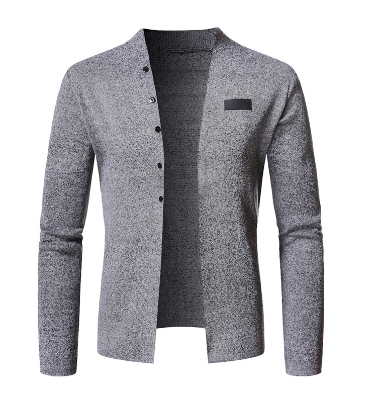 ニットカーディガン メンズ ニットカーデ 無地 長袖 サマーニット Zxc409 Lizstore 通販 Yahoo ショッピング