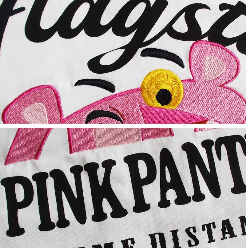 Tシャツ メンズ 半袖 ピンクパンサー Pink Panther フラッグスタッフ