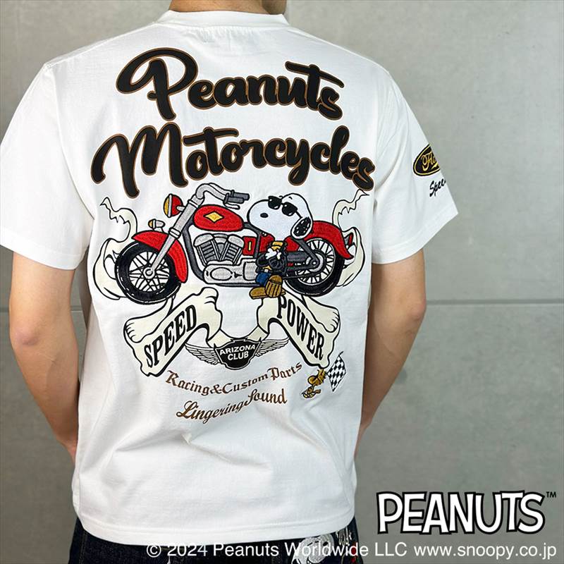 Tシャツ メンズ 半袖 スヌーピー SNOOPY フラッグスタッフ FLAGSTAFF
