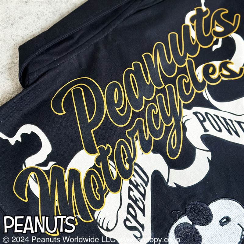 ポロシャツ メンズ 半袖 スヌーピー SNOOPY フラッグスタッフ