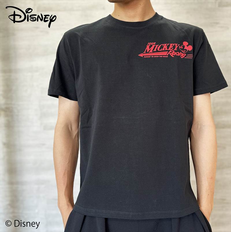 Tシャツ メンズ 半袖 Mickey Mouse ミッキーマウス フラッグスタッフ 