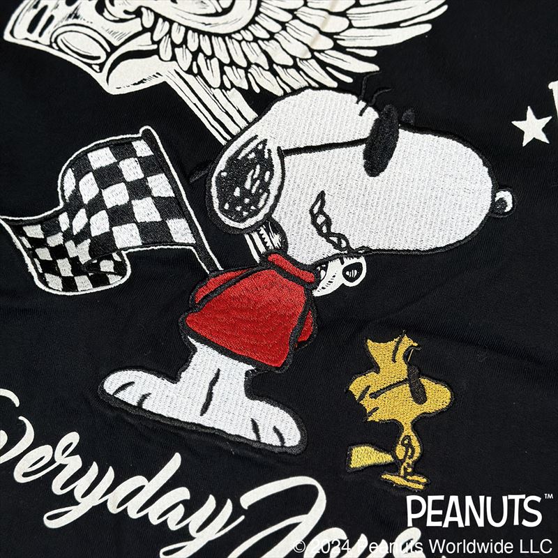 長袖Tシャツ スヌーピー SNOOPY ロンT フラッグスタッフ