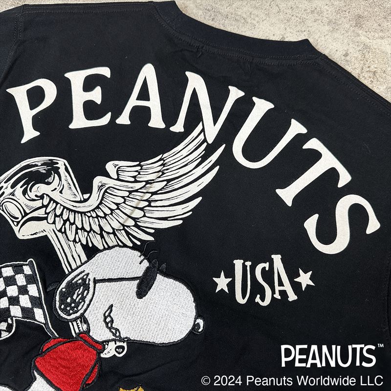 長袖Tシャツ スヌーピー SNOOPY ロンT フラッグスタッフ FLAGSTAFF