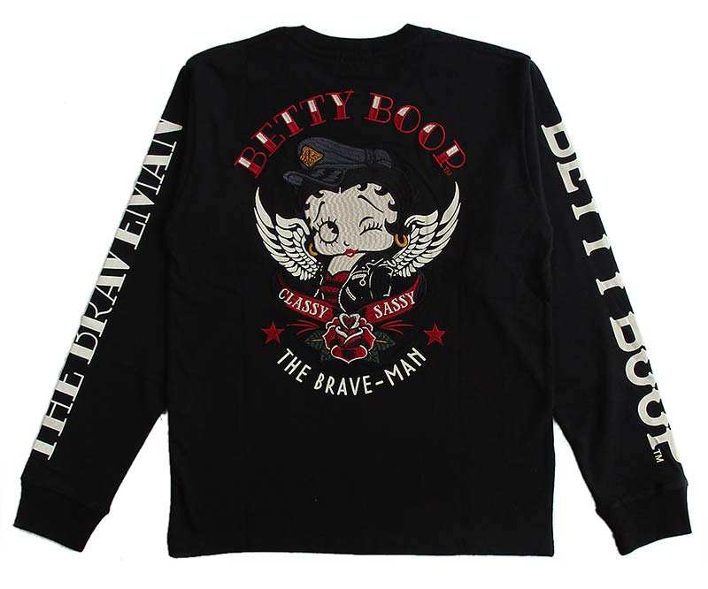 ベティーブープ Betty Boop 長袖Tシャツ ロンT メンズ レディース The