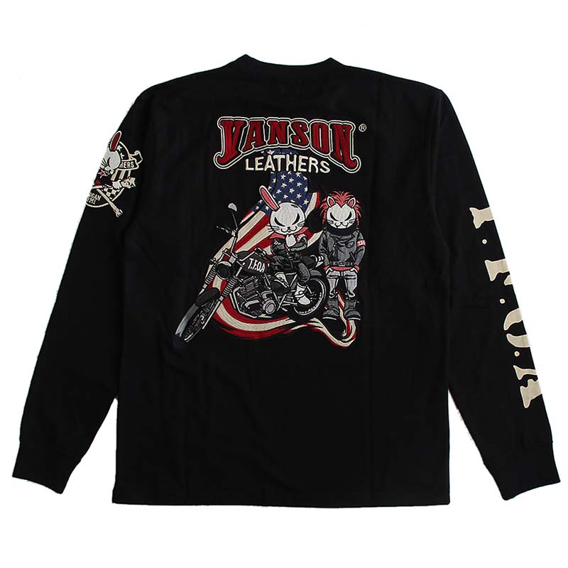 VANSON バンソン クローズ WORST メンズ 長袖Tシャツ ロンT