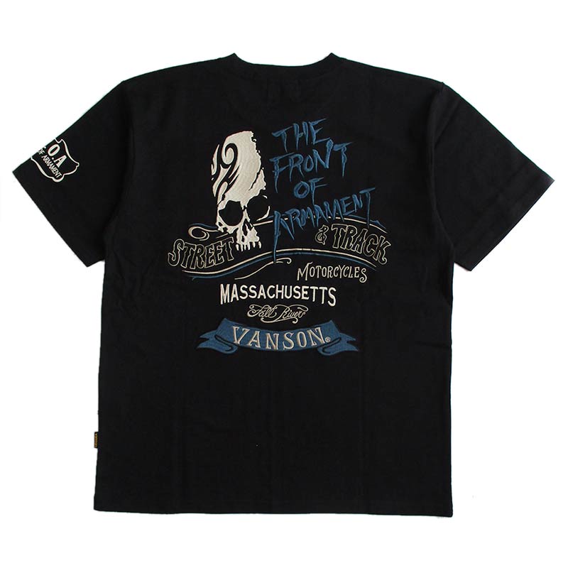 VANSON（バンソン） Tシャツ メンズ 半袖 クローズ WORST コラボ