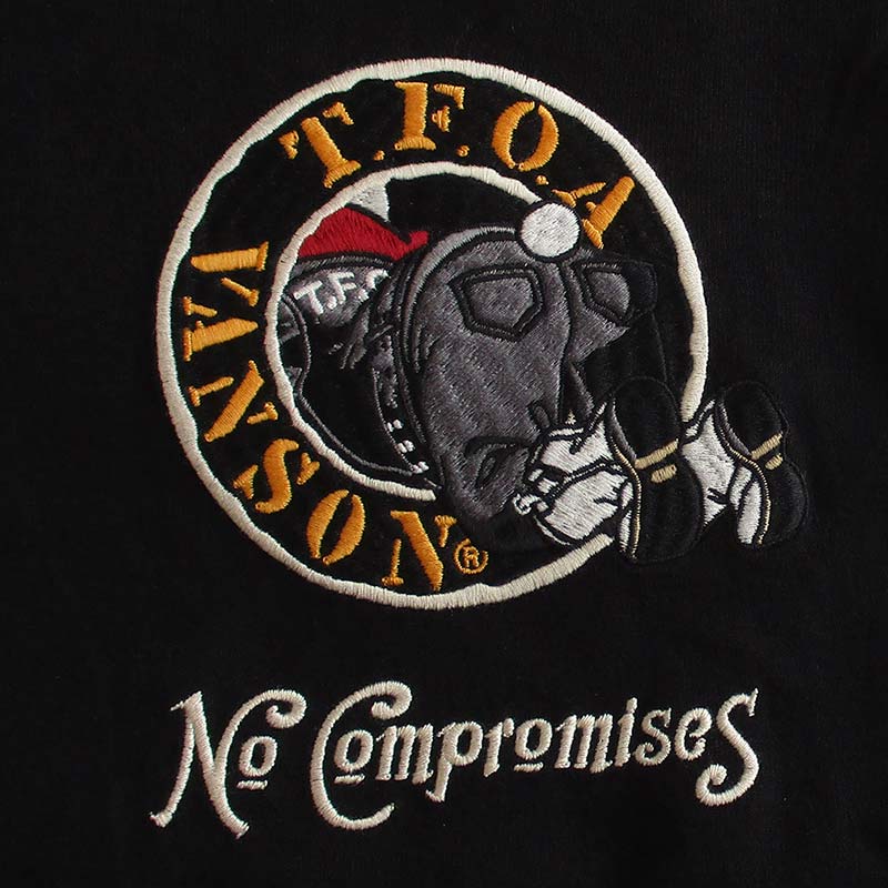 VANSON（バンソン） クローズ WORST メンズ 長袖Tシャツ ロンT デス