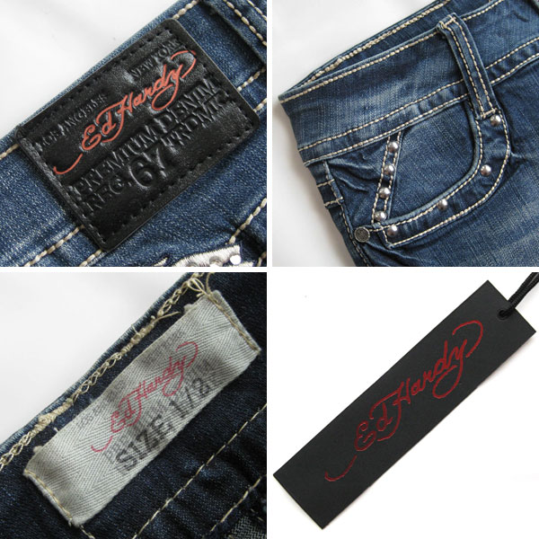 Ed Hardy エドハーディー デニム ショートパンツ ショーパン