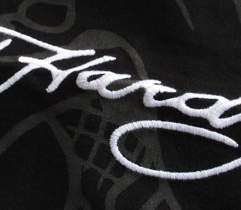 Ed Hardy（エド・ハーディー） 長袖Tシャツ ロンT 刺繍 メンズ