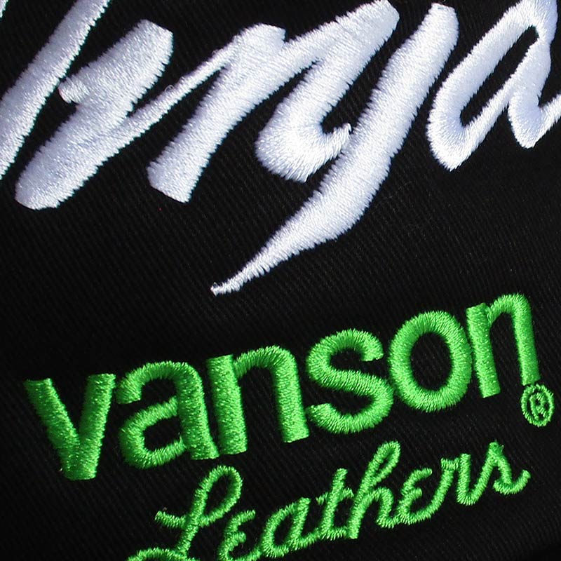 VANSON（バンソン） Kawasaki カワサキ コラボ メッシュキャップ 帽子