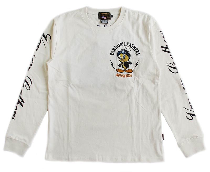 VANSON（バンソン） Looney Tunes ルーニー・テューンズ 長袖Tシャツ