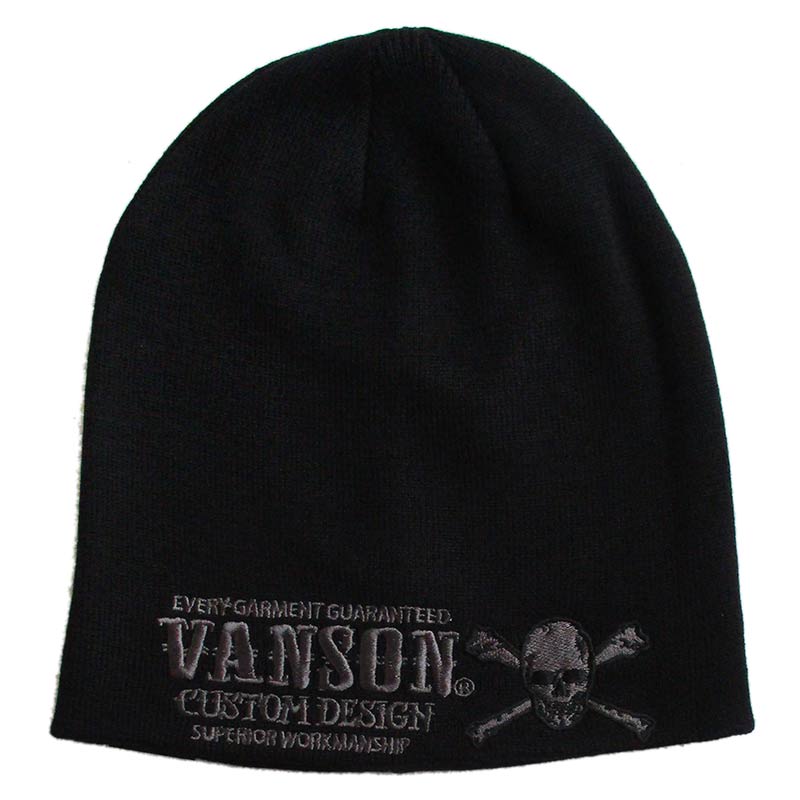 VANSON（バンソン） ニット帽 ビーニー ワッチキャップ 帽子 メンズ