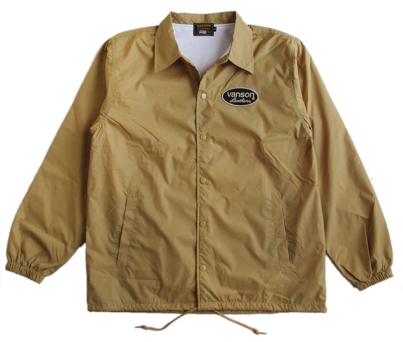 ★ VANSON Lサイズ ナイロンジャケット コーチジャケットタイプ VANSON バンソン ナイロン コーチジャケット