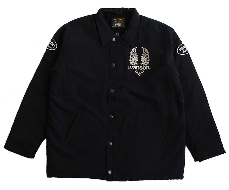 VANSON ボアジャケット 40th 送料無料】VANSON エンブレムキャッチイーグル 裏ボアジャケット