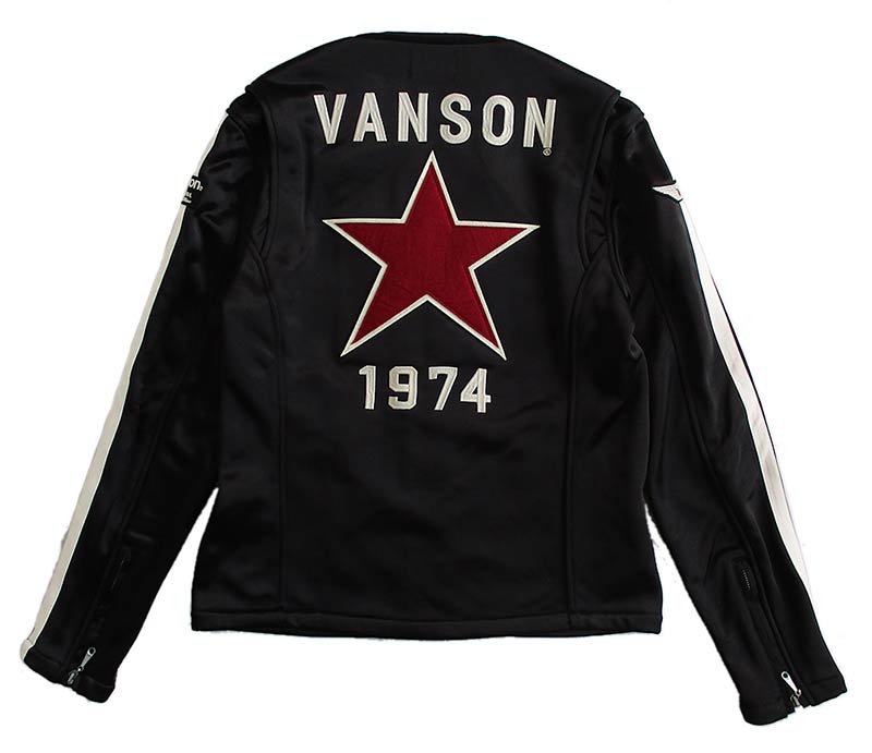 VANSON（バンソン） メンズ ライダースジャケット ボンディング ワン