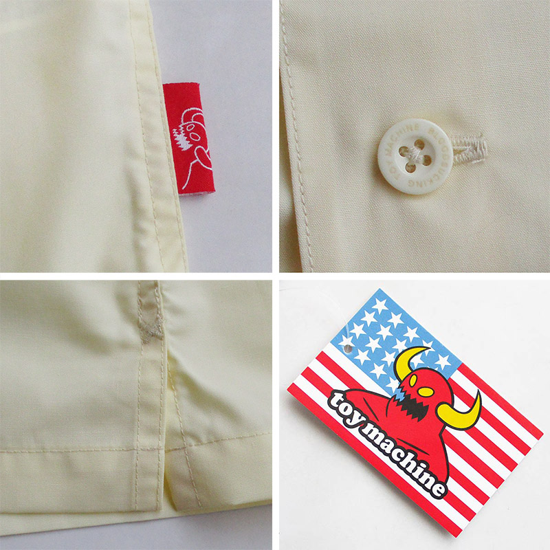 TOY MACHINE（トイマシーン） トイマシーン半袖ボーリングシャツ