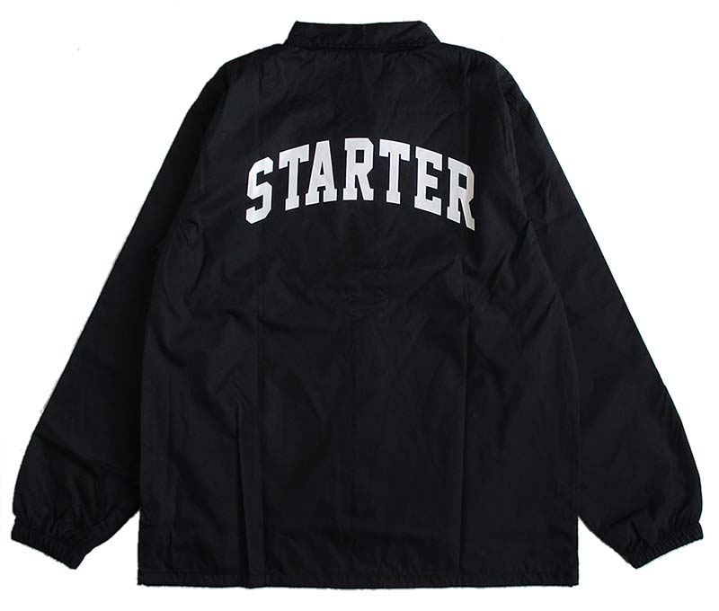 STARTER（スターター） ロゴ入り ナイロン コーチジャケット メンズ