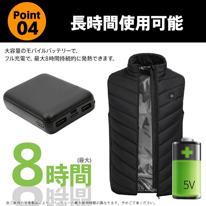 電熱ベスト バッテリー モバイルバッテリー 25000mAh 30000mAh PSE認証済 大容量 ワークマン USB Type-C  MircoUSB 過熱 過充電 保護機能 空調服 : battery1 : えるえる - 通販 - Yahoo!ショッピング