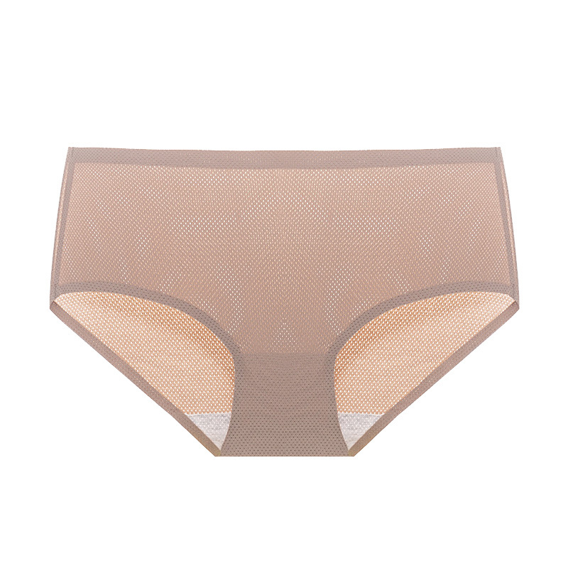 ショーツ レディース 綿 メッシュ シームレス 通気穴 ひんやり 涼しい 抗菌 パンツ プレーンショーツ 超盛 ノーマル 豪華で新しい