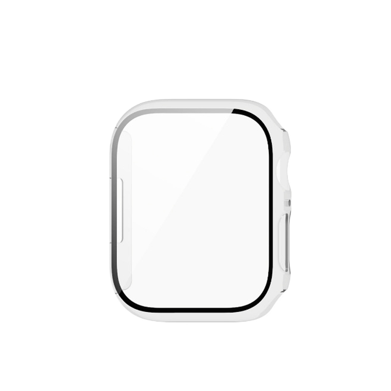 Apple Watch Series 8 7 カバー ケース アップルウォッチ 41mm 45mm 保護フィルム 一体型 TPU 9Hガラス 全面保護  耐衝撃 防水 防塵 指紋防止 :watchcase2:えるえる - 通販 - Yahoo!ショッピング