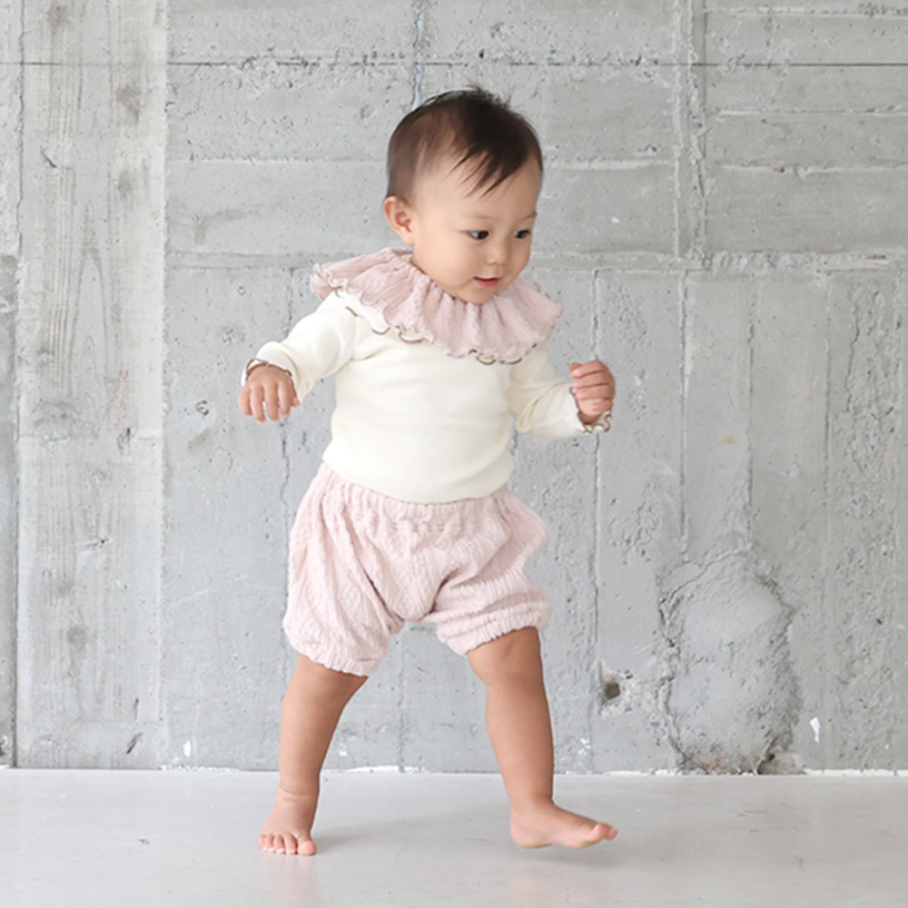 1〜2枚セット アラン柄 スタイ 女の子 男の...の詳細画像3