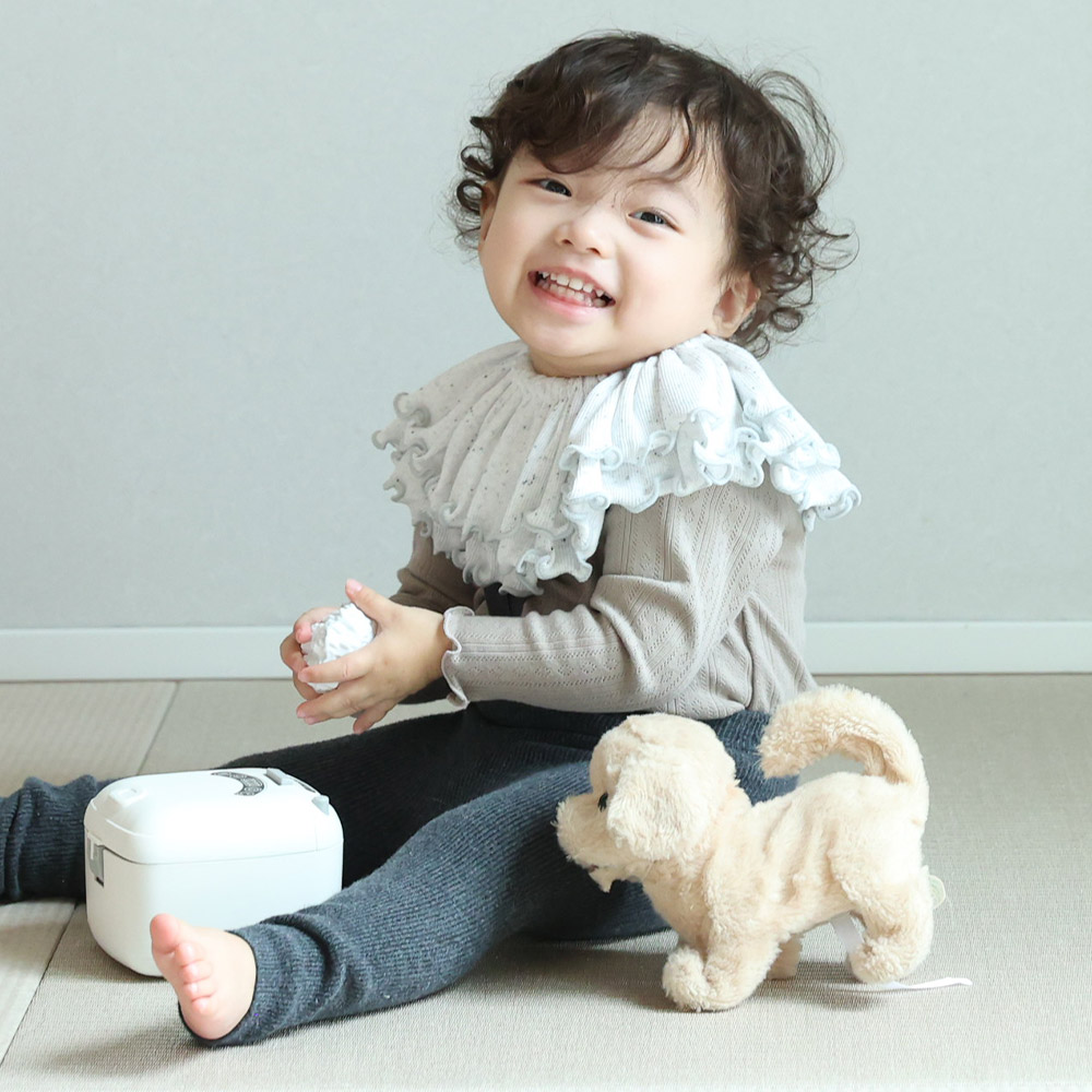 スタイ 2枚セット 日本製 tubutubutu リブ つけ襟 360度 フリル 赤ちゃん よだれかけ おしゃれ かわいい お宮参り ベビー 新生児 出産準備 出産祝い ギフト 関連画像4