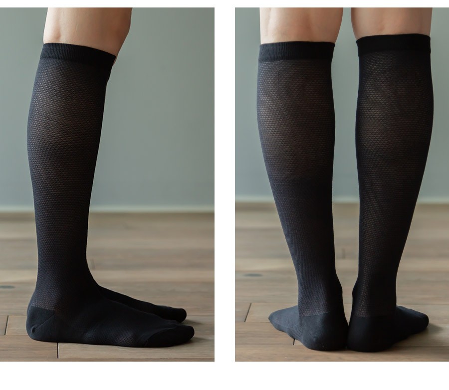 接触冷感着圧ソックス2足組 レディース メンズ おやすみ 靴下 就寝