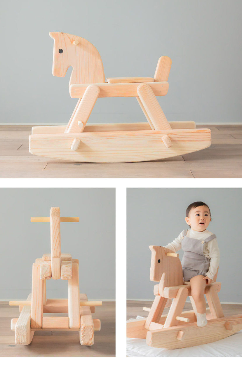 木馬 木のおもちゃ 木製おもちゃ 1歳 2歳 3歳 誕生日 男の子 女の子