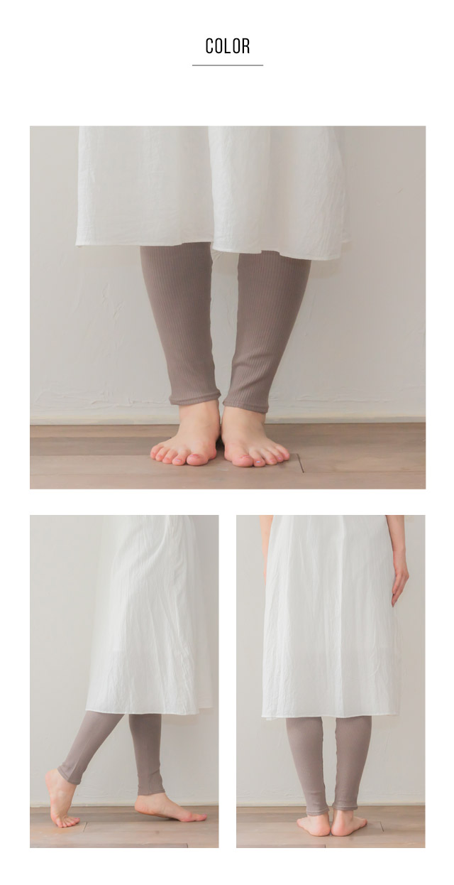おかおか AVENIRETOILE レギンスパンツ+カットソー KAREI 選べる着丈 フレアパンツ レギンスパンツ 美脚 美尻 美