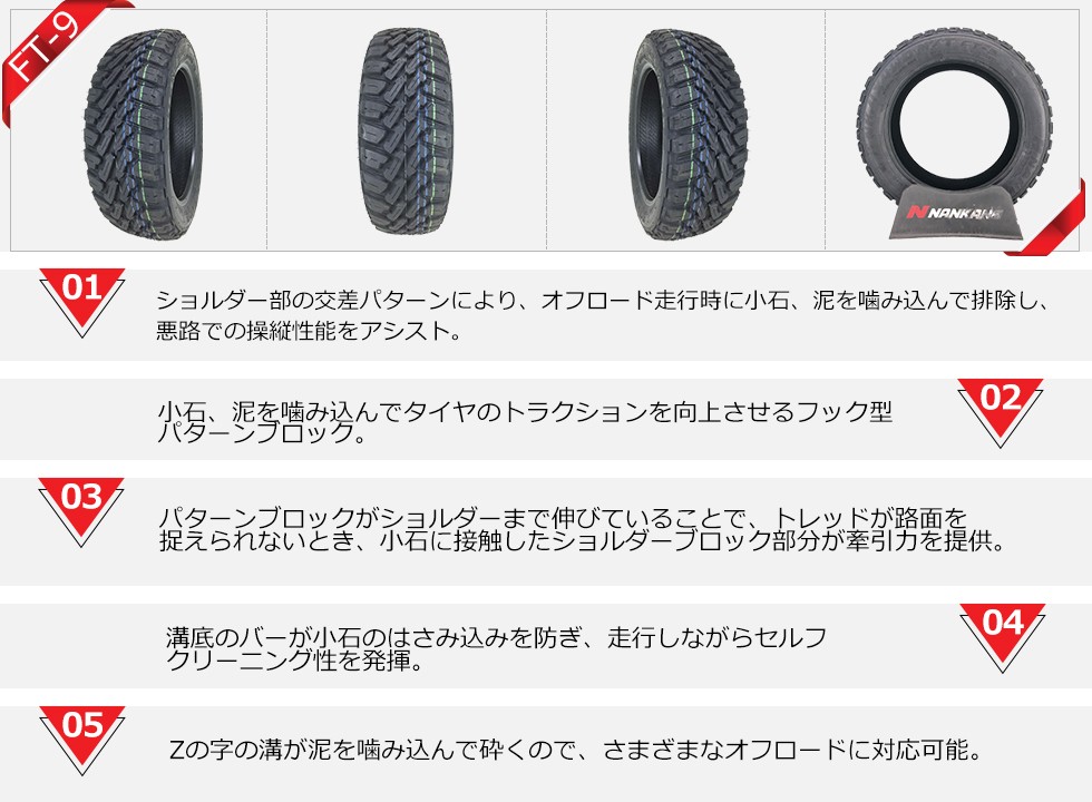 在庫処分 ナンカン LT185/85R16 105/103L FT-9 新品 夏タイヤ 2021年製