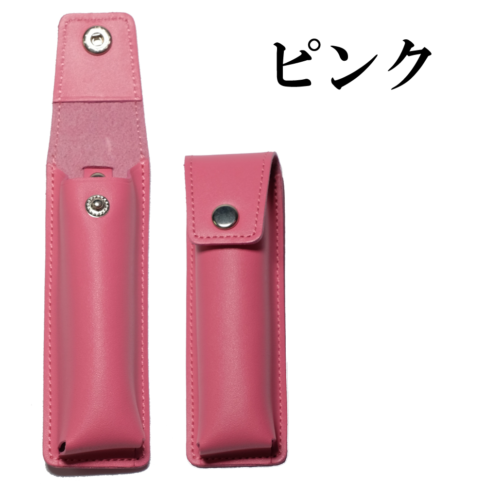ハンドメイド本牛革携帯ケース（いちご柄ピンク） ca14363cc91b465b65991290802620