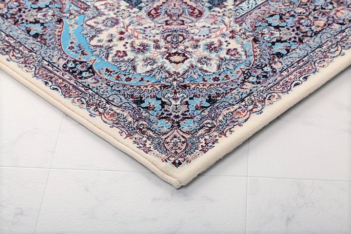 鉄の絨毯 1,200,000ノット 160×235 約 3畳 エジプト製 ラグ ラグマット 古典ペルシャ柄 北欧 夏 ウィルトン織 カーペット 絨毯  おしゃれ