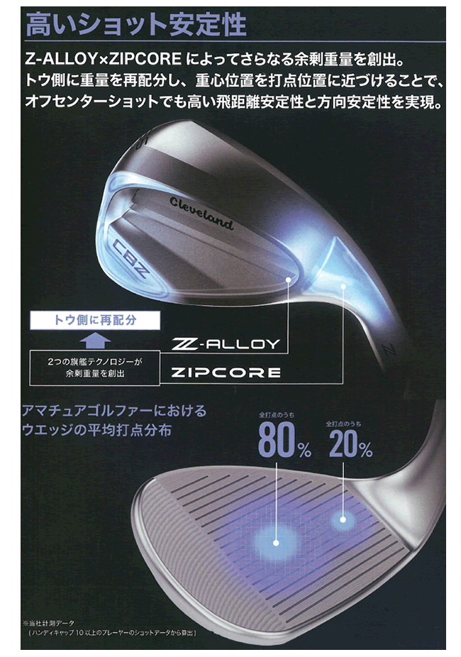 Cleveland Golf（クリーブランドゴルフ） クリーブランド CBZ ツアー