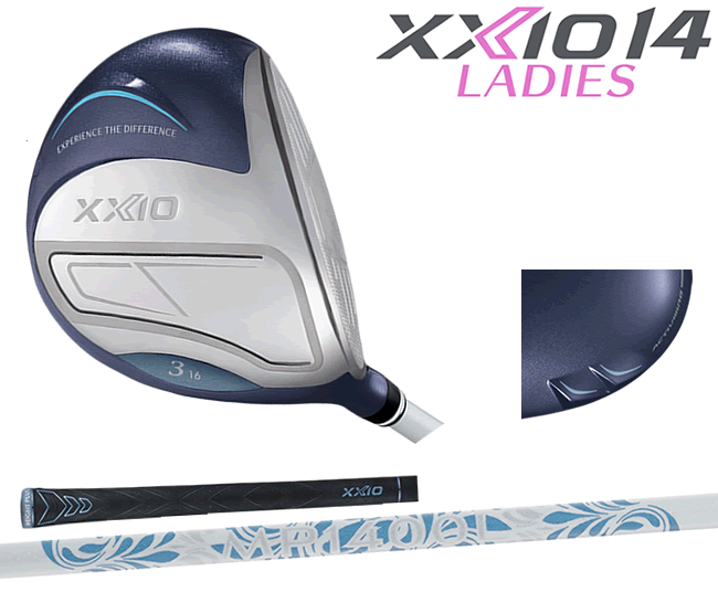 XXIO 14 レディース ブルー H6(28°） MP1400 L 新品 XXIO レディース ダンロップ ゼクシオ 14 ハイブリッド（ブルー