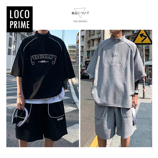 Amazon.co.jp: Tシャツ ショートパンツ セットアップ メンズ