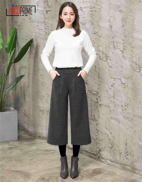 ガウチョパンツ ワイドパンツ レディース 春コーデ スカーチョ