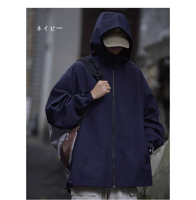 送料無料 マウンテンパーカー メンズ 防水ジャケット ライトアウター