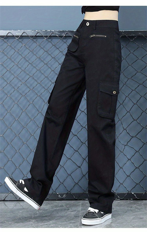 送料無料 カーゴパンツ スリム ワイドパンツ イージーパンツ レディース ダンス衣装 ヒップホップ 韓国風 きれいめ 低身長対応 ゆったり 大きいサイズ 夏｜locoprime｜02