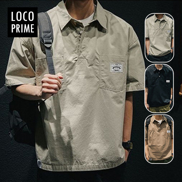 OLDCLOW ミリタリーシャツ　Mサイズ ブラウンアンドストリート Brown&Street オーバーサイズ