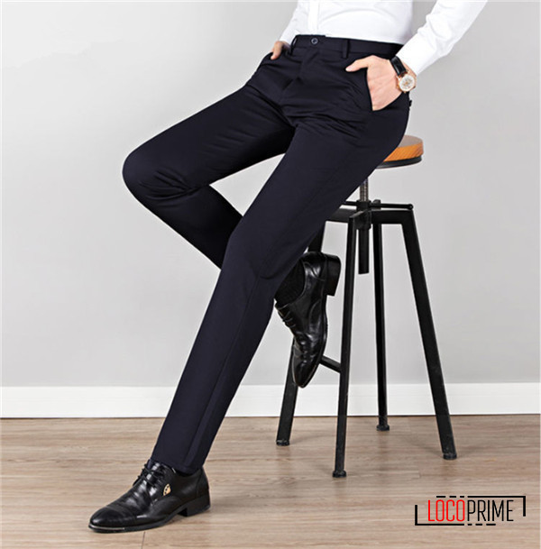 スラックス ノータック メンズ ストレッチパンツ イージーパンツ 無地