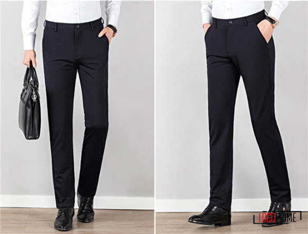 スラックス ノータック メンズ ストレッチパンツ イージーパンツ 無地