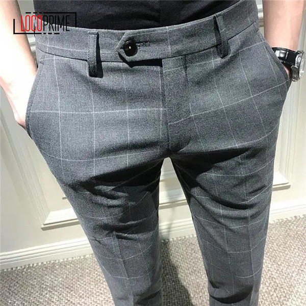 スラックス メンズ ビジネススラックス スリムパンツ ノータック