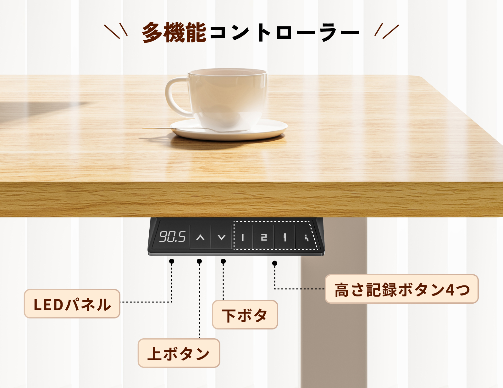 FlexiSpot 昇降式デスク 電動 昇降デスク Sanodesk E150 Basic