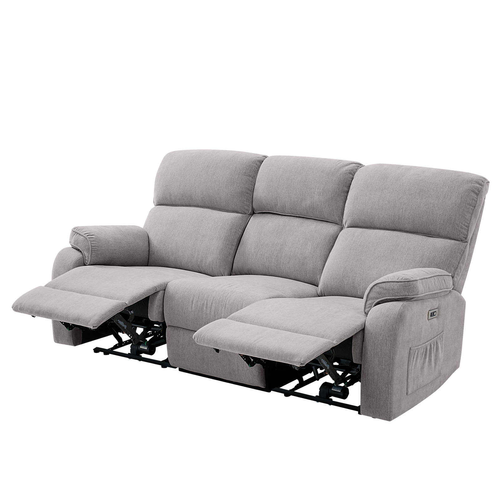 FlexiSpot ソファー 3人掛け リクライニングソファ 電動 FlexiSpot