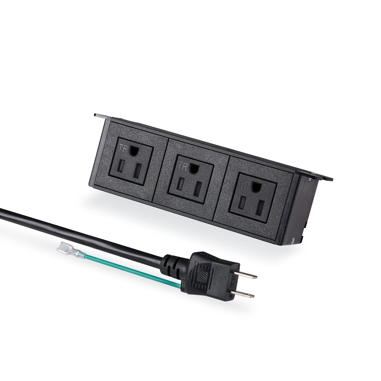 電源タップ 1.5m 4個口 FlexiSpot ps034 一括集中スイッチ デスク 固定スイッチ 延長コード コンセントタップ コンセント テーブルタップ おしゃれ | FlexiSpot | 01