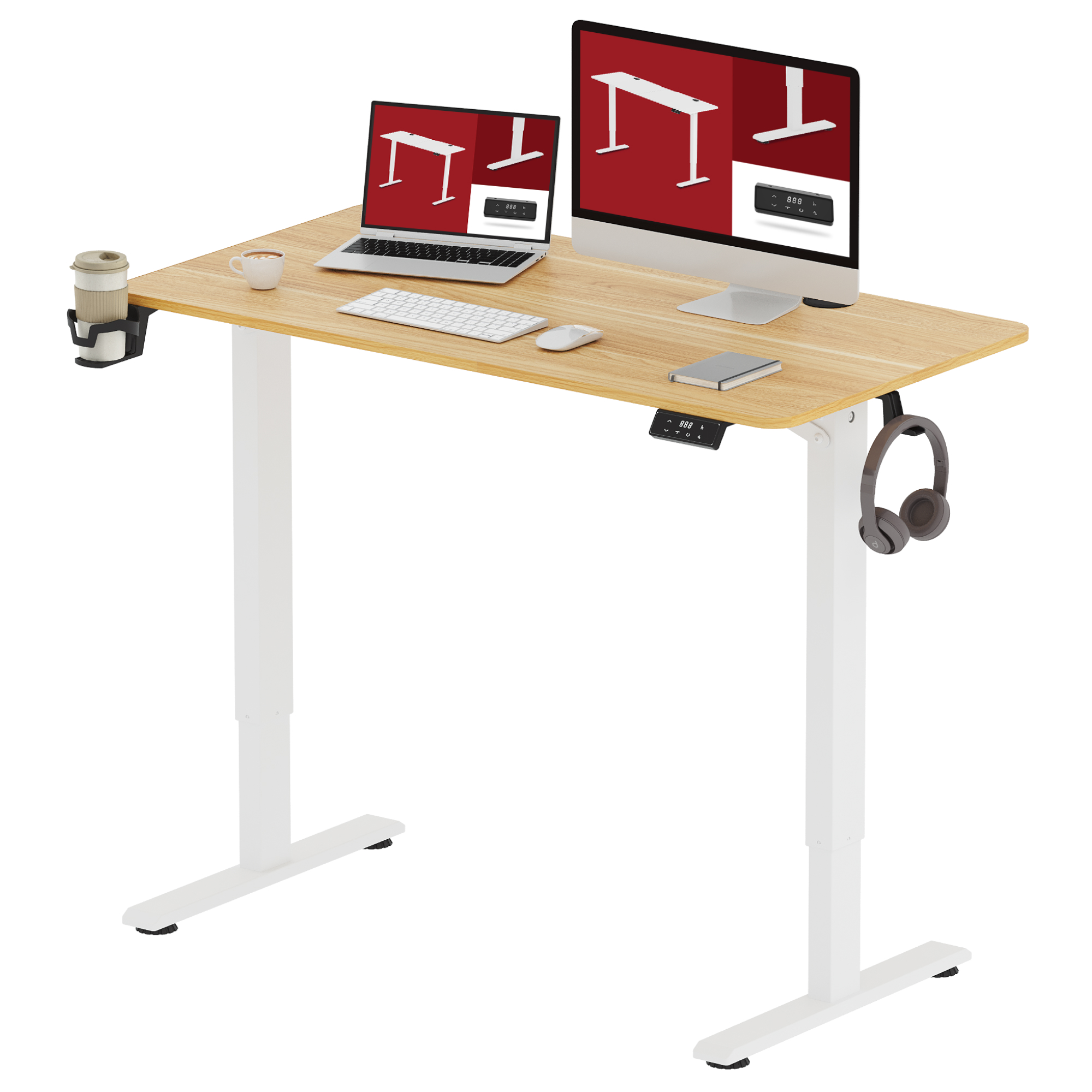 FlexiSpot スタンディングデスク 昇降デスク Sanodesk QS1 電動
